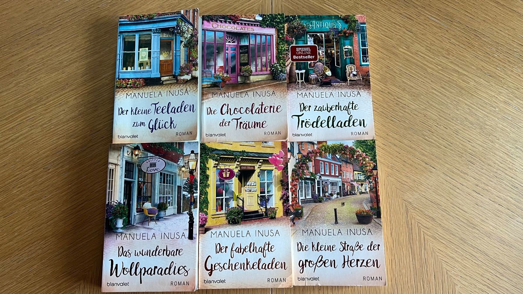 Libri: Manuela Inusa Romane - 6 Bände -  komplett! – Usato da Schübelbach venduto da Dolly990_2