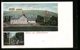 Litho Schwellbrunn, Waldparkpartie mit B