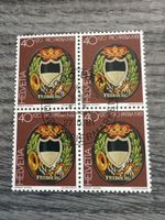 Briefmarken Fribourg Pro Patria 1981 Viererblock Top!