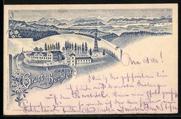 Litho Bachtel, Gasthaus und Aussichtstur