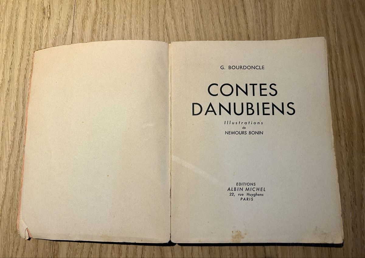 Libri:  Contes danubiens Bourdoncle Albin Michel illustré – Usato da Lausanne venduto da TelmaLouise70 1