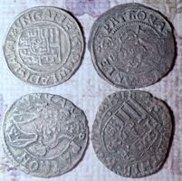 Silberner Europäischer Mittelalter Münze 1500-1520