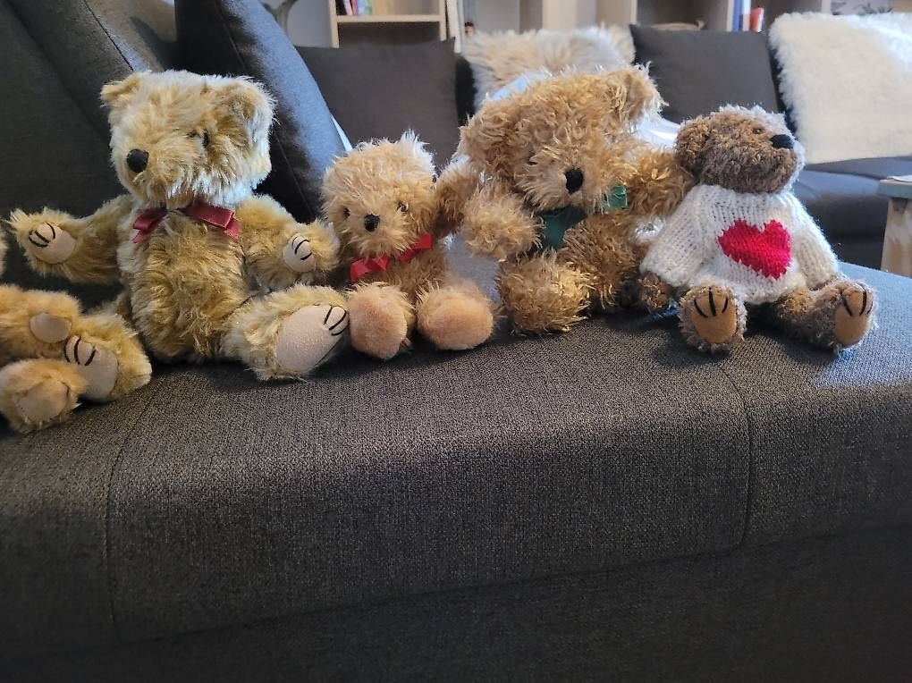 Spielzeuge: 4 Teddybären – Gebraucht aus Steckborn von bee_76v9
