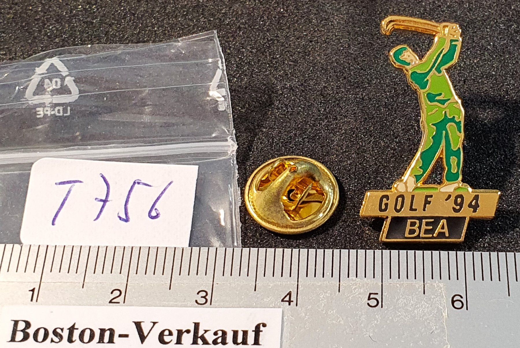 Placchette & Badge: T756 - Pin Golf '94 BEA Bern – Usato da Reinach BL venduto da Boston-Verkauf 1