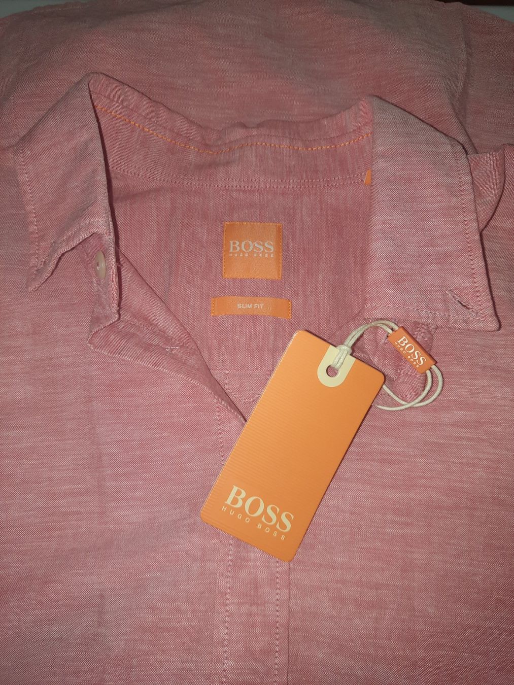 Hugo Boss Camicie: Boss Orange Slim-Fit-Hemd – Nuovo (secondo la descrizione) da Zürich venduto da ONVA-RE-USE 2