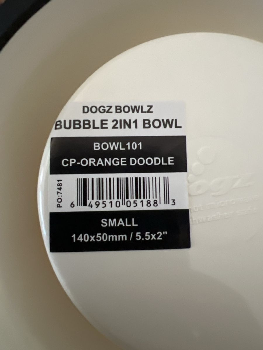 Ciotole: Hundenapf Rogz Bubble 2in1 Small orange neu – Nuovo e nell'imballaggio originale da Hunzenschwil venduto da jaeggi1978 2