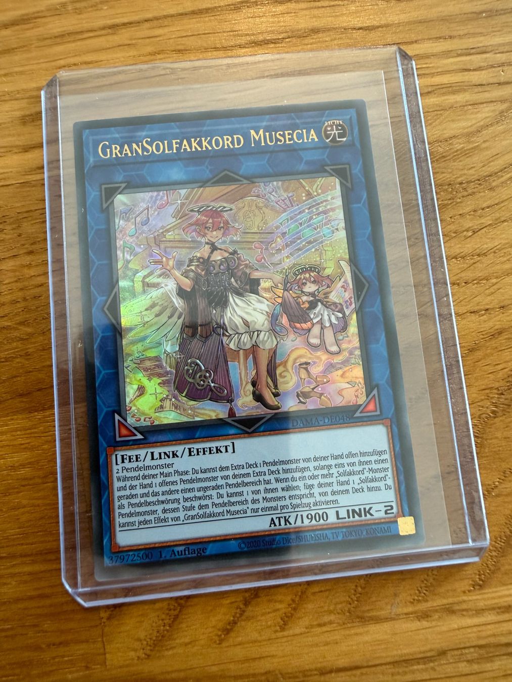 Yugioh Carte collezionabili: GranSolfakkord Musecia, DAMA-DE048 – Usato da Amriswil venduto da sim_nlb6