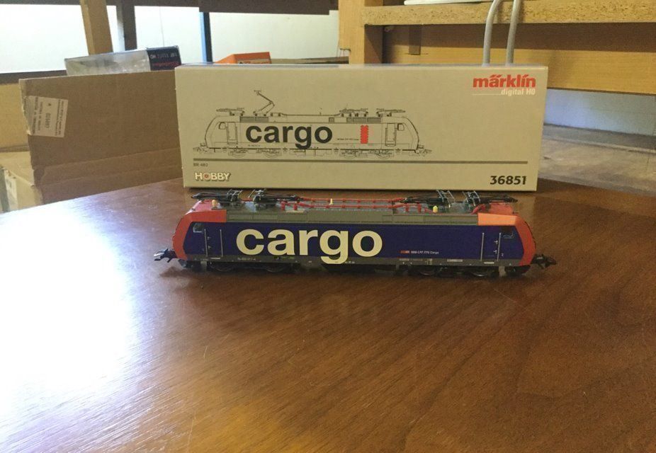 Locomotive Märklin 36851 – SBB CFF FFS Cargo Série 482 – H0 (Comme Neuve)