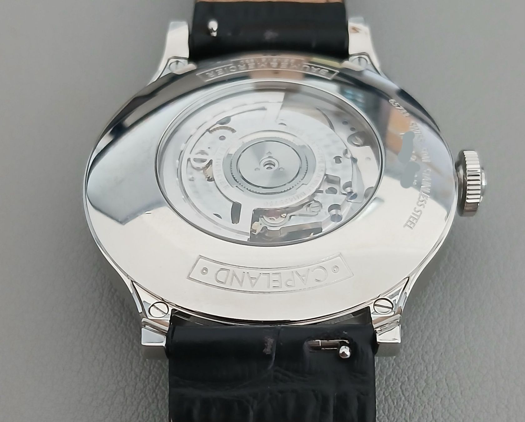 Baume & Mercier Orologi: Baume & Mercier Capeland Worldtimer - Comme Neuve, Révisée – Usato da Lausanne venduto da DavidoffHumidors 9