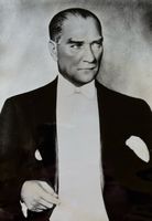 Kemal Aratürk, Staatspräsident Türkei, 24 x 18 cm
