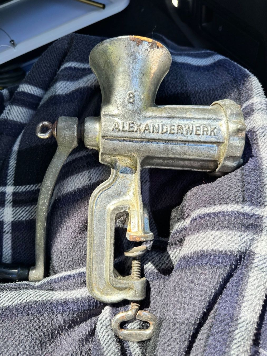 Elettrodomestici da cucina: Fleischwolf ALEXANDERWERK, Nr. 8, antik – Usato da Oberwil BL venduto da Bergin 1