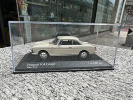 Minichamps 1:43 Peugeot 404 coupe 1962 cream