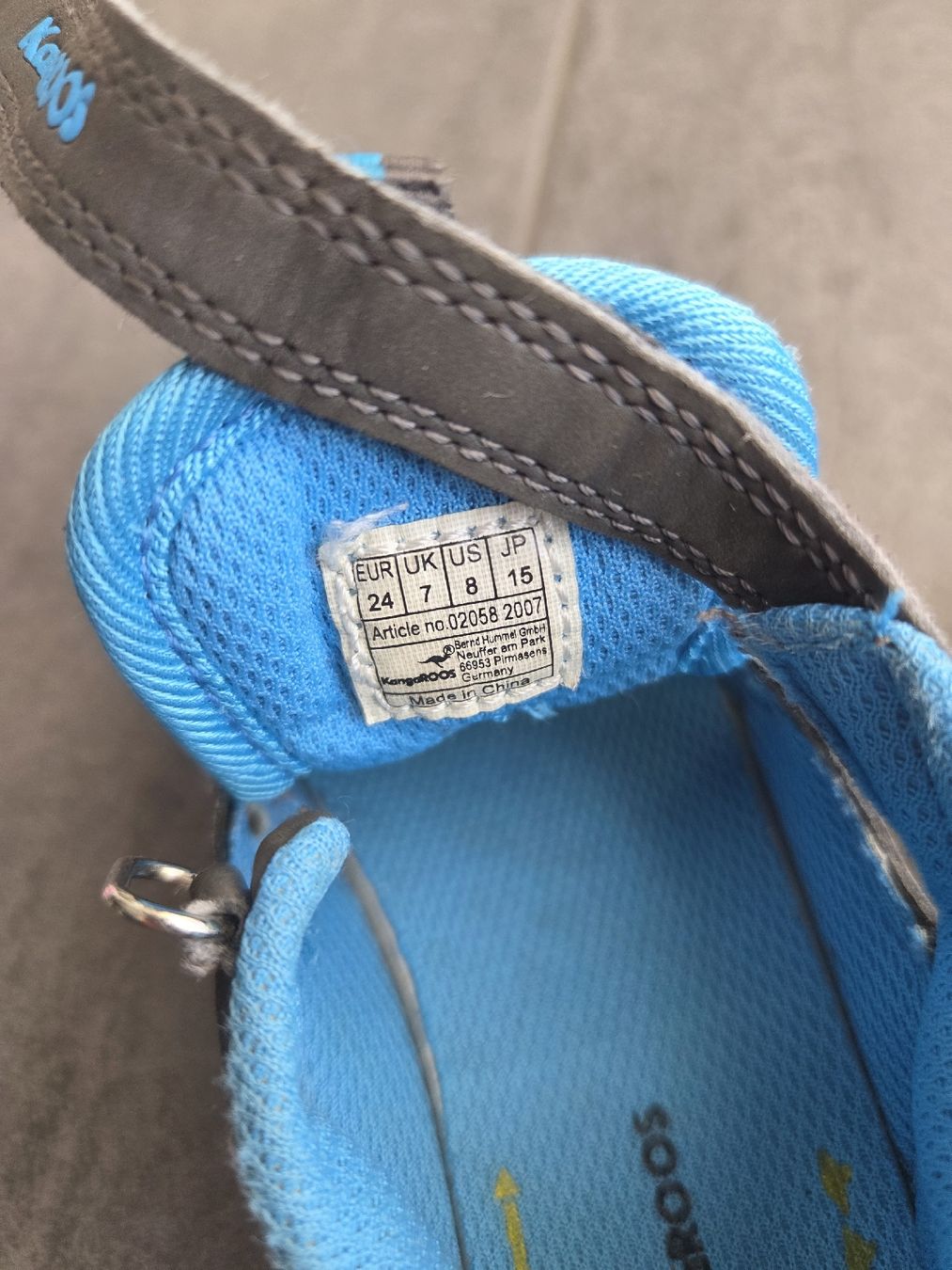 Scarpe per ragazzi: Kangaroos Sommerschuhe, Gr. 24 – Usato da Hüntwangen venduto da ManuM2014 6