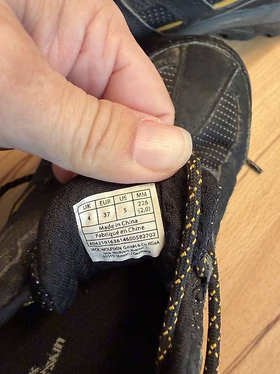 Jack Wolfskin Scarpe per ragazzi: Jack Wolfskin Trekkingschuhe Gr. 37 – Usato da Aesch LU venduto da Mgary 1
