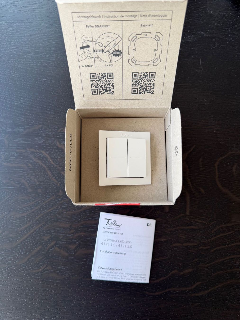 Feller Interrupteurs: Feller EDIZIOdue Smart Light Control for EnOcean – D'occasion à Wallisellen par iq_wa 2