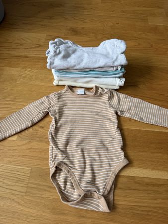 Bodys Baby langarm 86/92