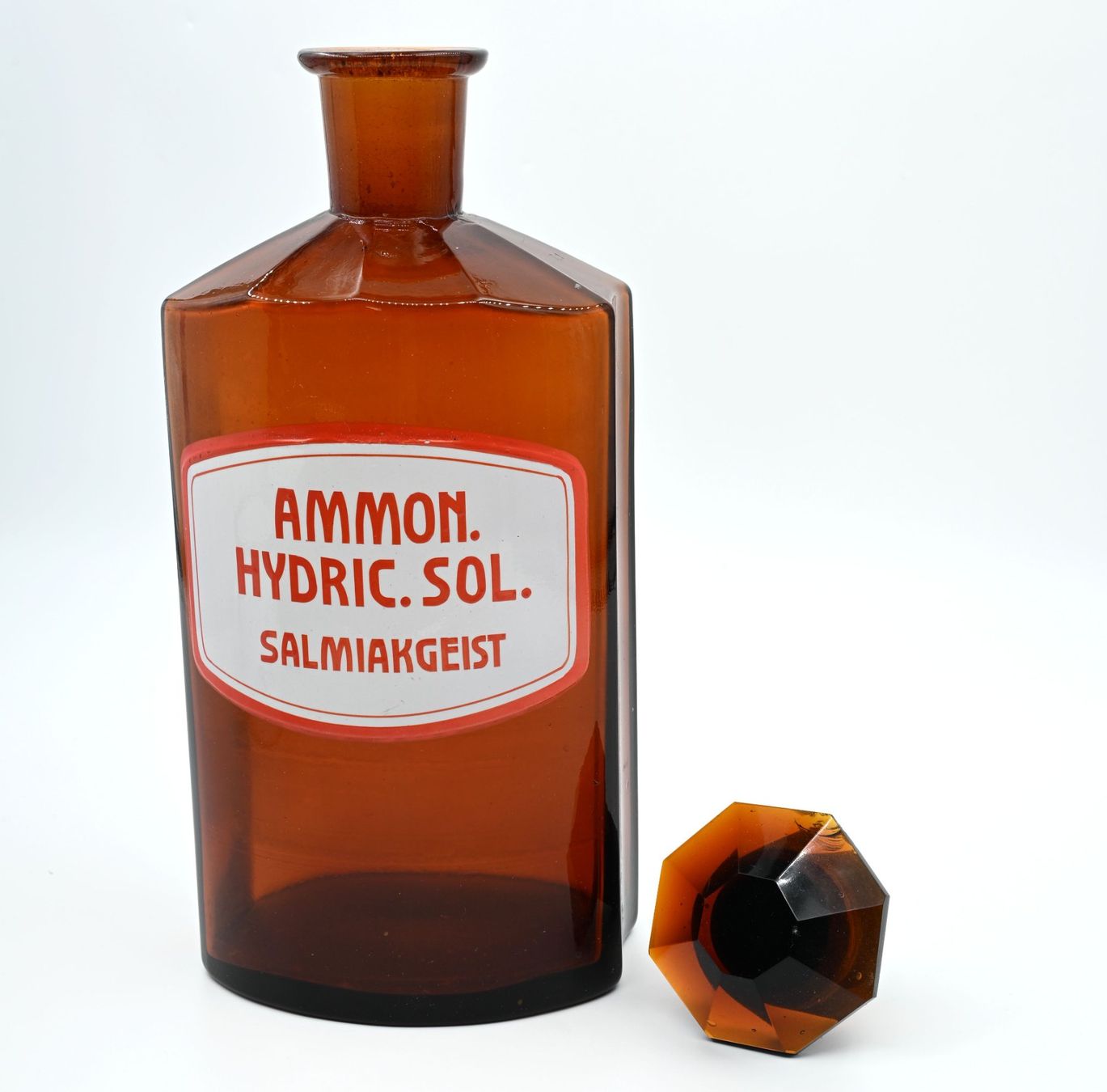 Accessori da laboratorio: Historische Apothekerflasche, Salmiakgeist – Usato da Dürnten venduto da pema28 1