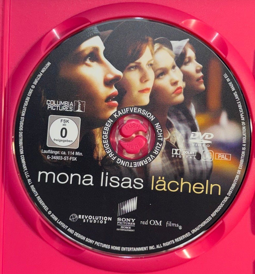 Alle DVDs: DVD - MONA LISA LACHEN – Gebraucht aus Wisen von gigisna 1