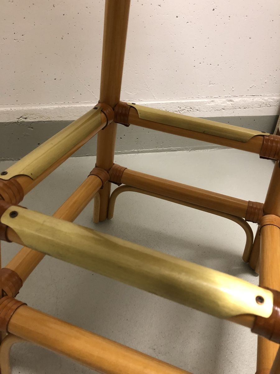 Sgabelli: 2 edle RATTAN Barhocker drehbar – Usato da Widen venduto da evce1318 8