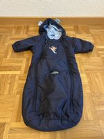 Costume de bruant pour bébé bleu foncé 0-2 mois