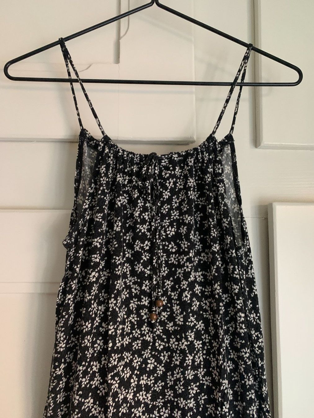 H&M Tute: Jumpsuit schwarz-weiss gemustert - 34 – Usato da Zürich venduto da Diazaio 1