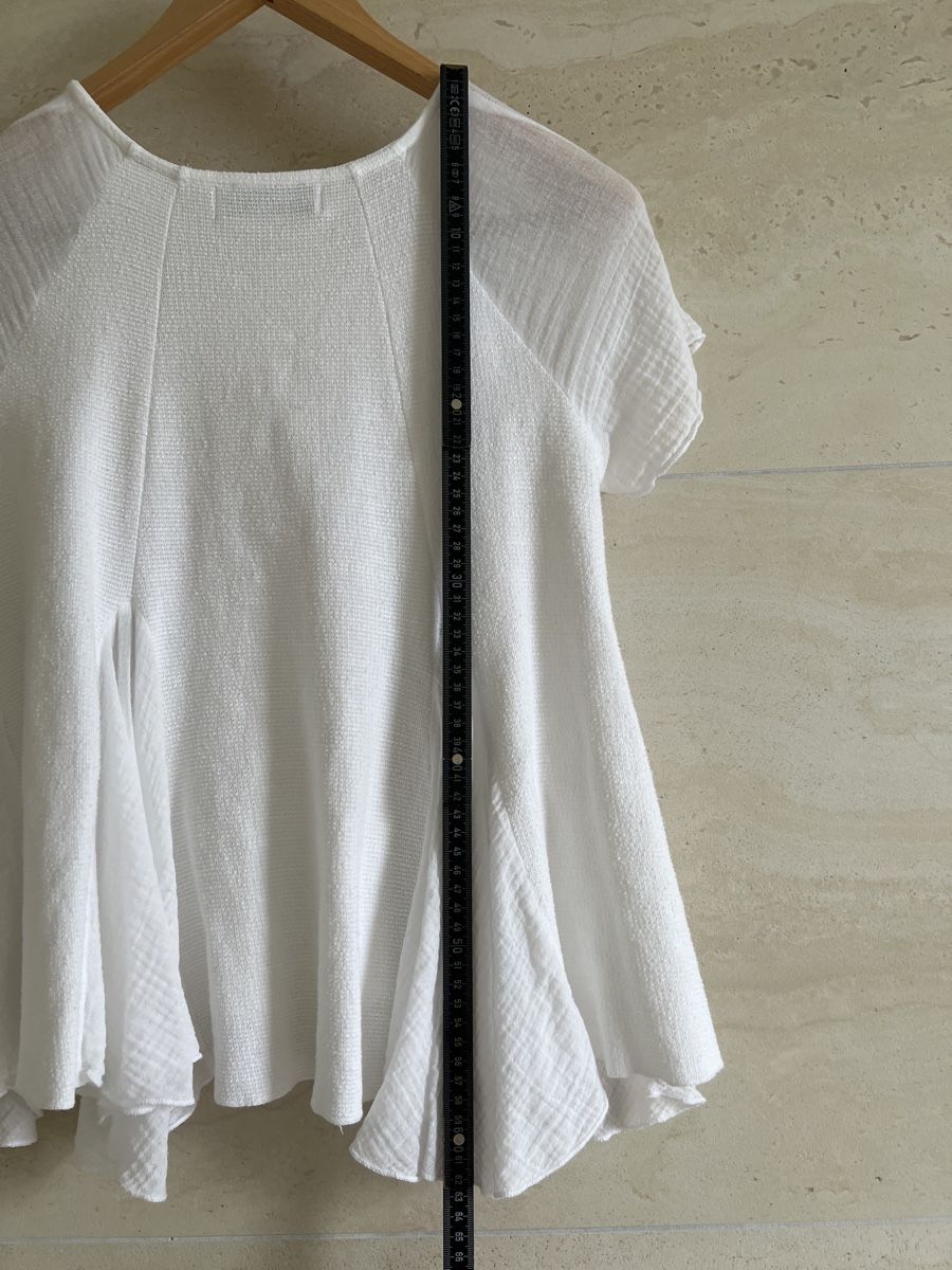 Blugirl Blusen: Marken Bluse Gr. 34, S Weiss Baumwolle – Gebraucht aus HORGEN von vladibarca10 5