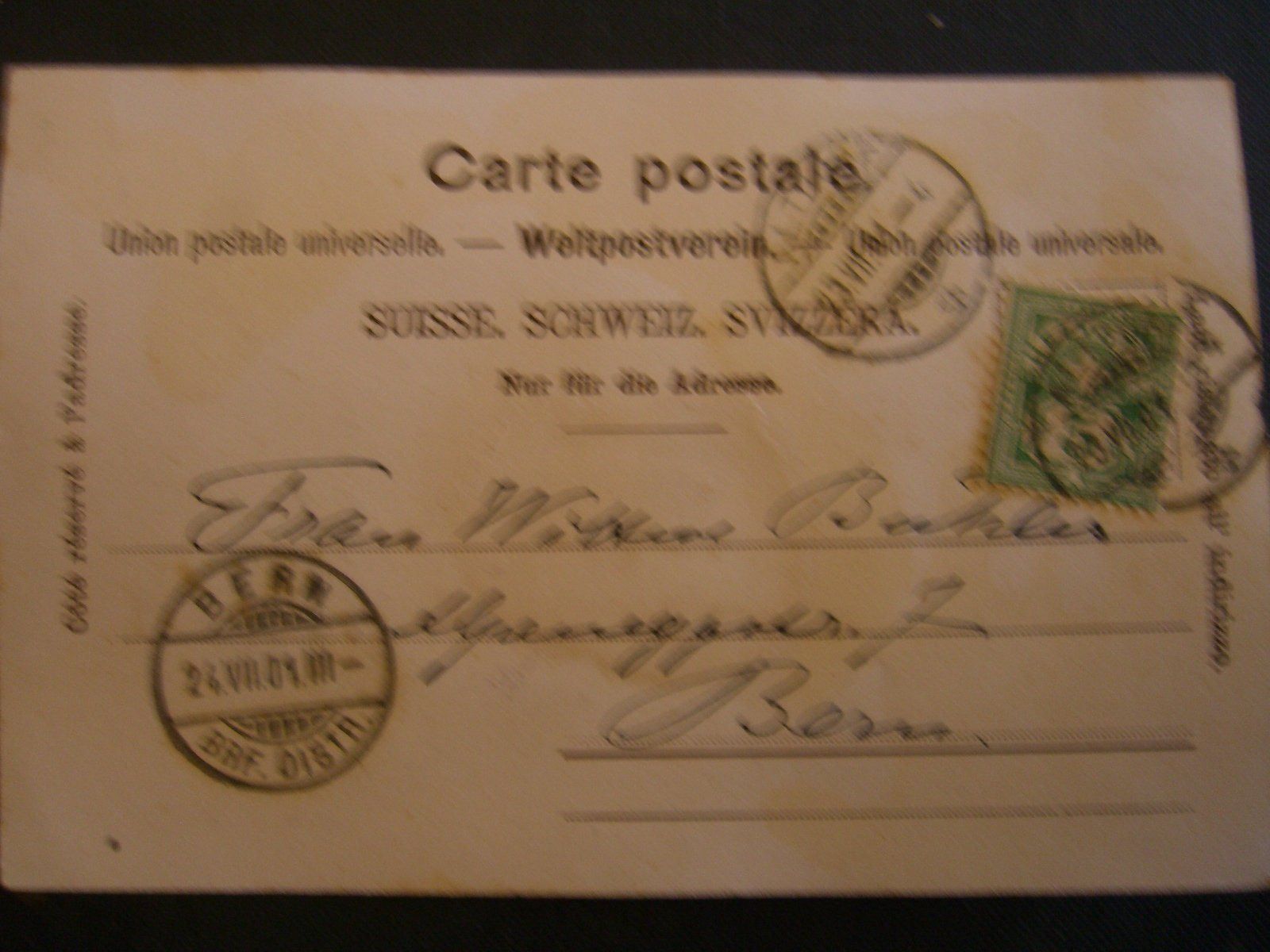 Cartoline postali: Altdorf – Usato da Bischofszell venduto da Joachim-115 1