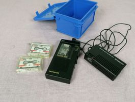Vintage 1980: Diktaphon Olympus Pearlcorder S 810