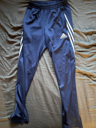 Adidas Trainingshose Climalite blau Grösse S