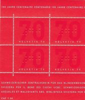 Postfrisch Blindenwesen  2003