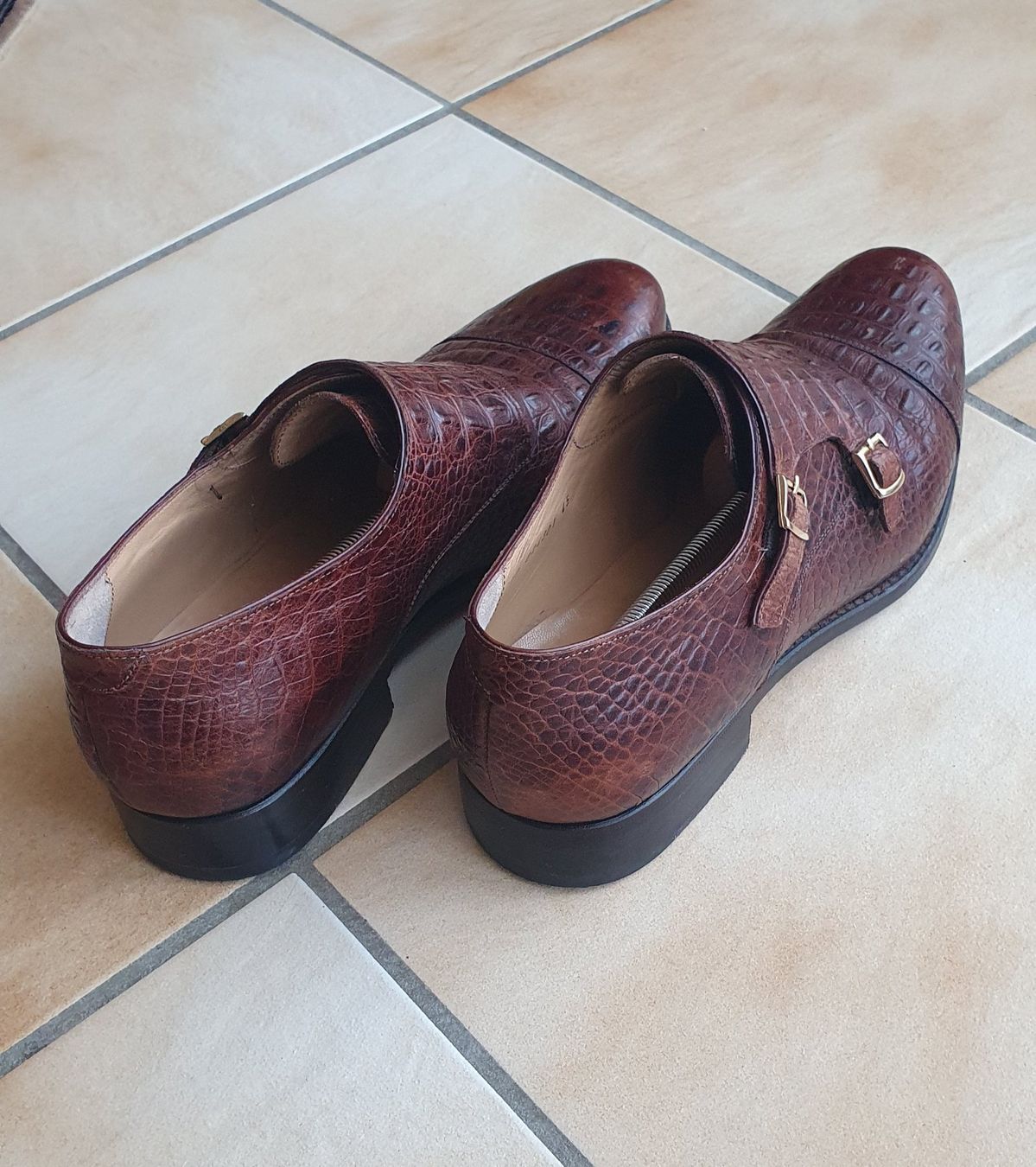 Chaussures hommes: Mocassins alligator marron 45 – D'occasion à Erde par zakleblanc 5