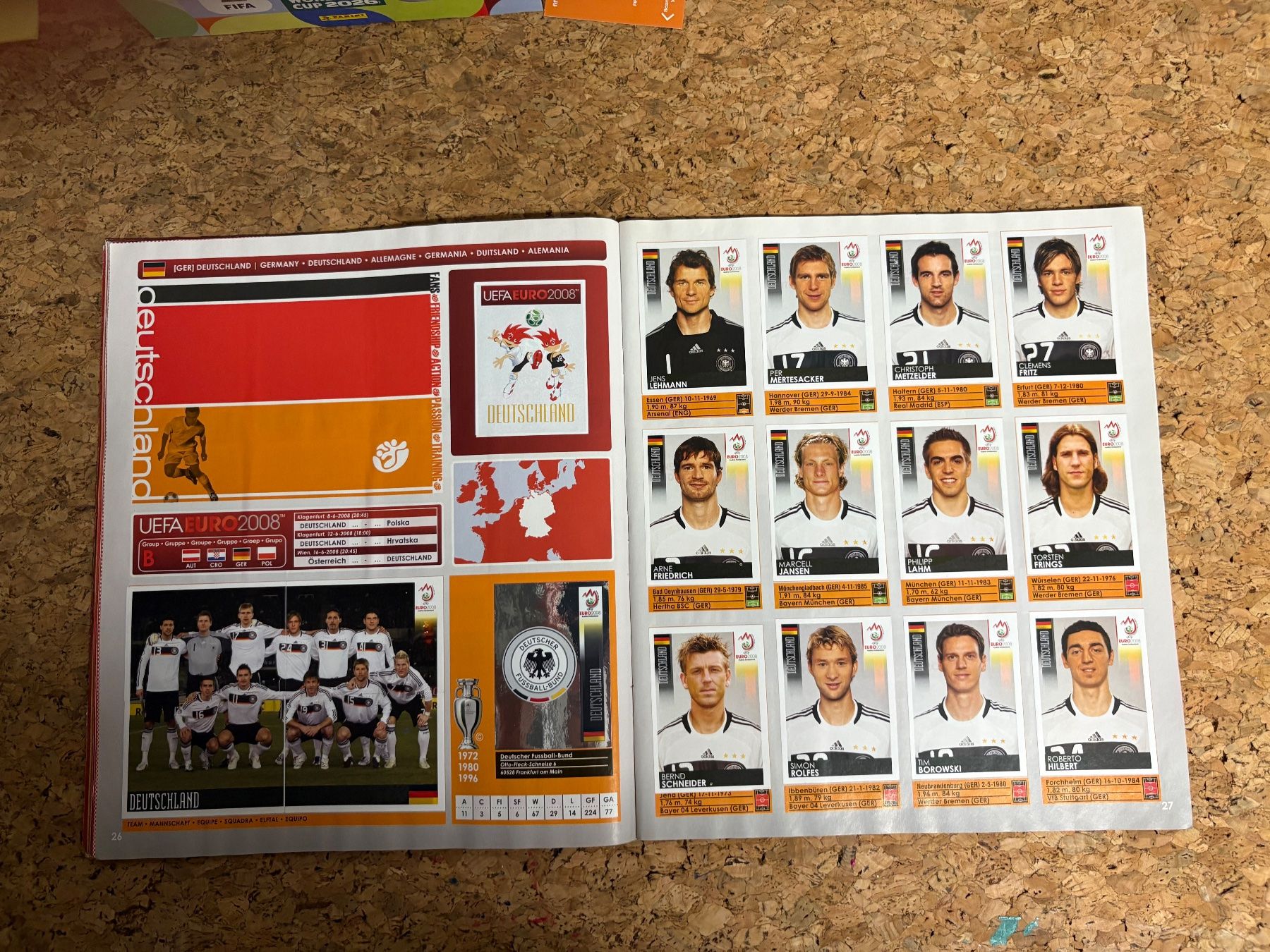 Panini Album: Panini Album Austria-Switzerland 2008 – Usato da Rudolfstetten venduto da Clodo1975 5