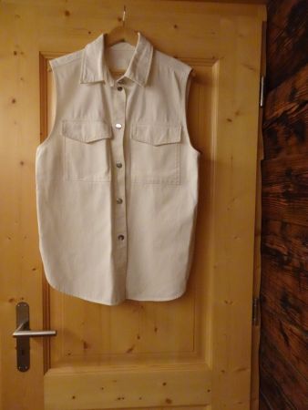 Weisses Jeanskleid von H&M Gr. M - 42621