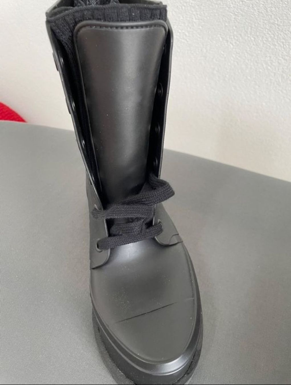 Damenschuhe: Gummistiefel - Gummiboot Gr 37 schwarz – Gebraucht aus Oberwil b. Büren von 3298Oberwil 2