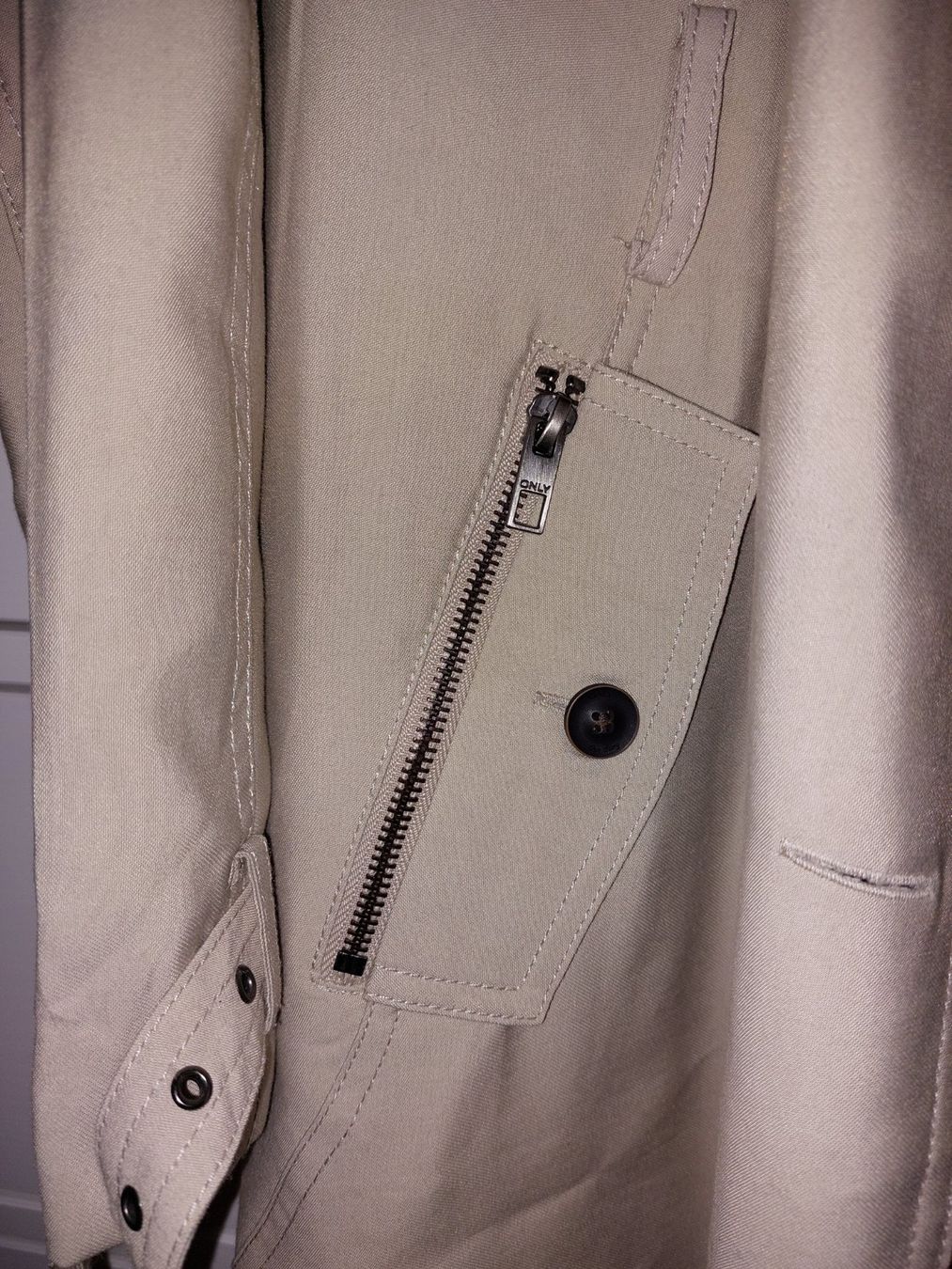 Only Cappotti: Beiger Trenchcoat lang, Grösse M, Only – Nuovo (secondo la descrizione) da Titterten venduto da fra_v27g 3