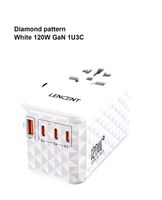 Reiseadapter LENCENT 120W GAN III Schnellladung
