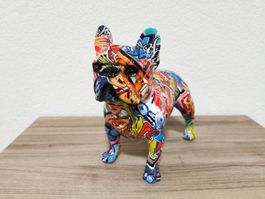 Sculpture chien en résine style Pop-Art _ Pop Art Skulptur