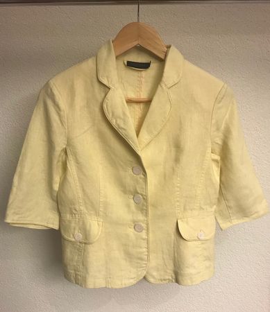 Leinen-Blazer von Modissa, Grösse 34