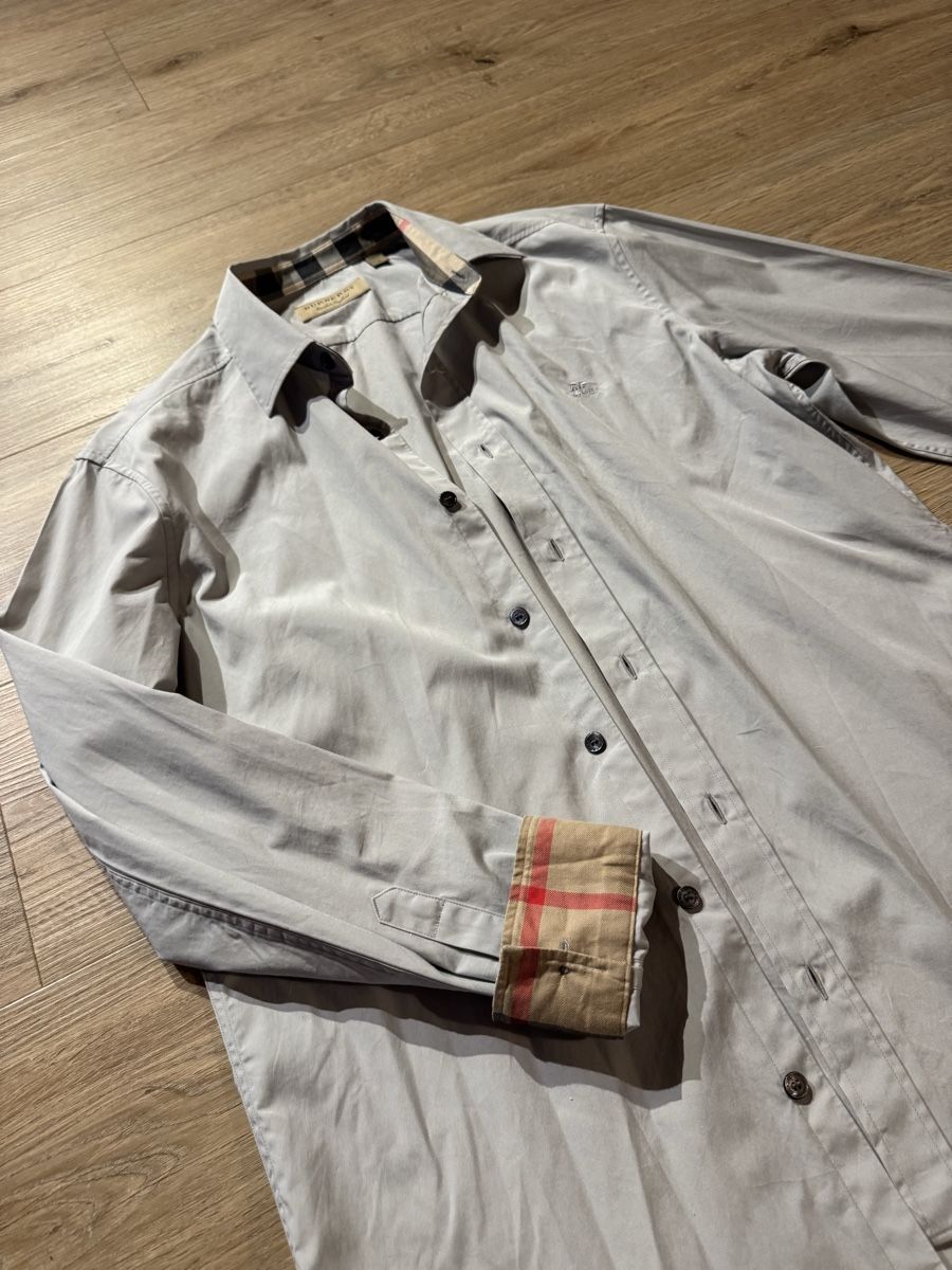 Burberry Camicie: Burberry Hemd, Grösse M, hellgrau - Top Zustand! – Usato da Wolfhalden venduto da marcap9427 3