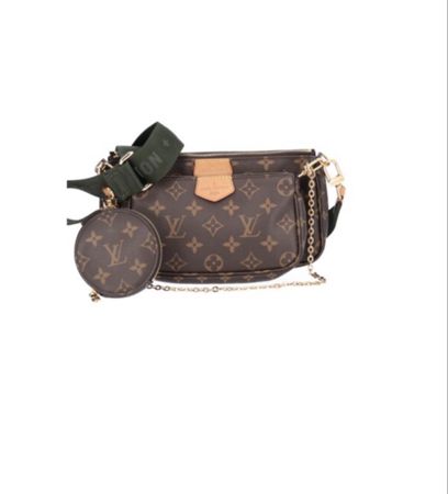 Louis Vuitton Multi Pochette Monogram khaki