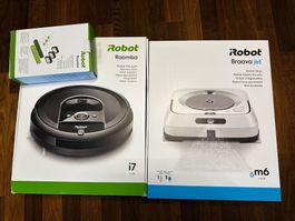 Zu verkaufen: Roomba i7 + Braava Jet m6 (nur im Set)
