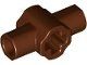 Lego Reddish Brown Technic, Axle Connector Hub 5 Stück