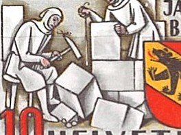 Tous les timbres: # 35 --- ABART "SPINNE AUF DEM HAMMER" POSTFRISCH – Neuf (Voir description) à Dübendorf par Piero2