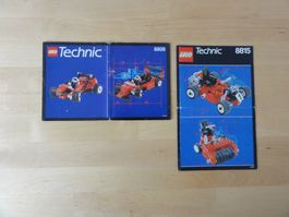 LEGO Technic Bauanleitungen 8808+8815
