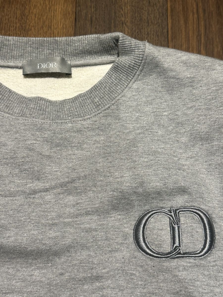 Dior Maglioni & Felpe: Dior Grey Cotton Sweatshirt - Size M – Usato da Richterswil venduto da Ramar05 1