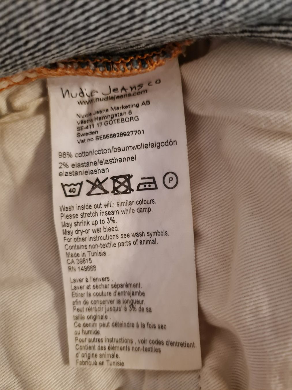 Nudie Jeans: NUDI JEANS DAMEN W29 L30 – Gebraucht aus Steg im Tösstal von goldlionfree 6