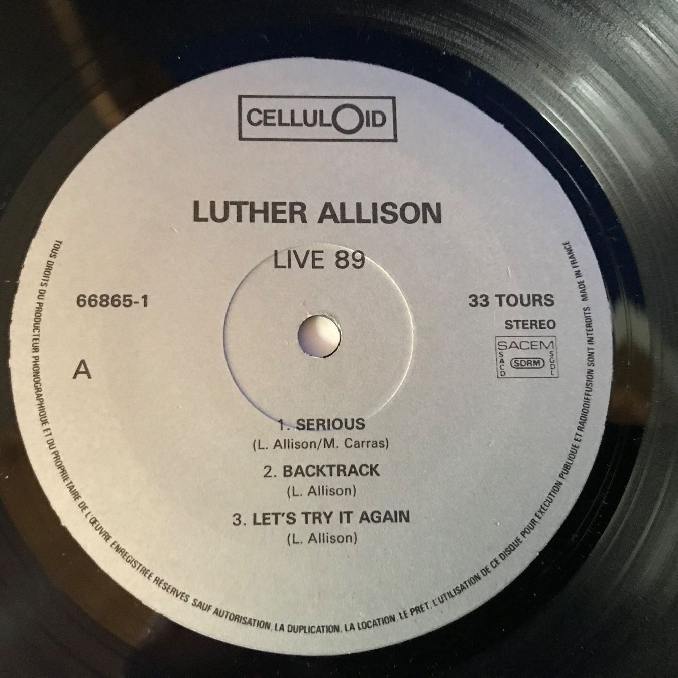 Schallplatten: Luther Allison - Let's Try It Again – Gebraucht aus Aesch BL von BlueMusicRecords 3