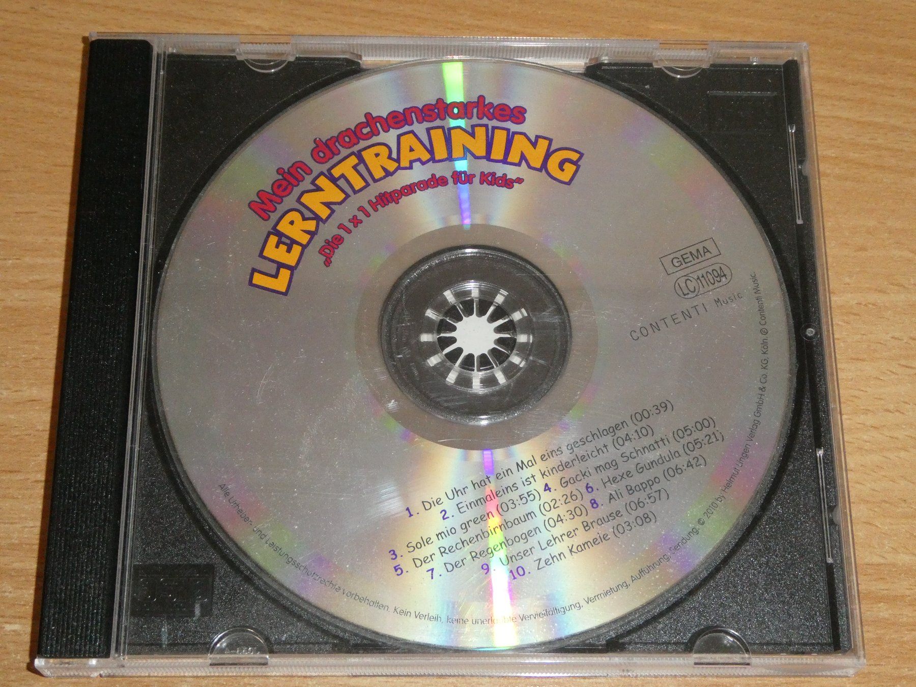 CD: Lerntraining 1x1 CD – Usato da Mels venduto da KOSL