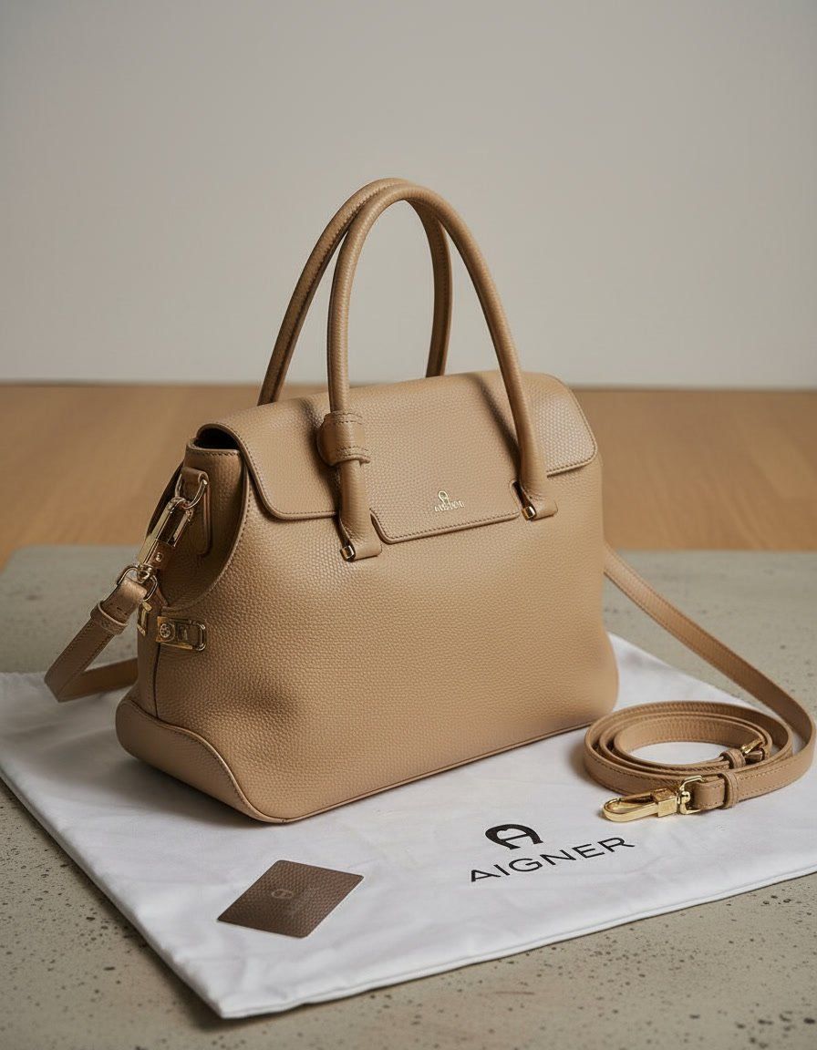 Aigner Borse da donna: Aigner Damenhandtasche Beige – Usato da Zürich venduto da ale_xxz7 2