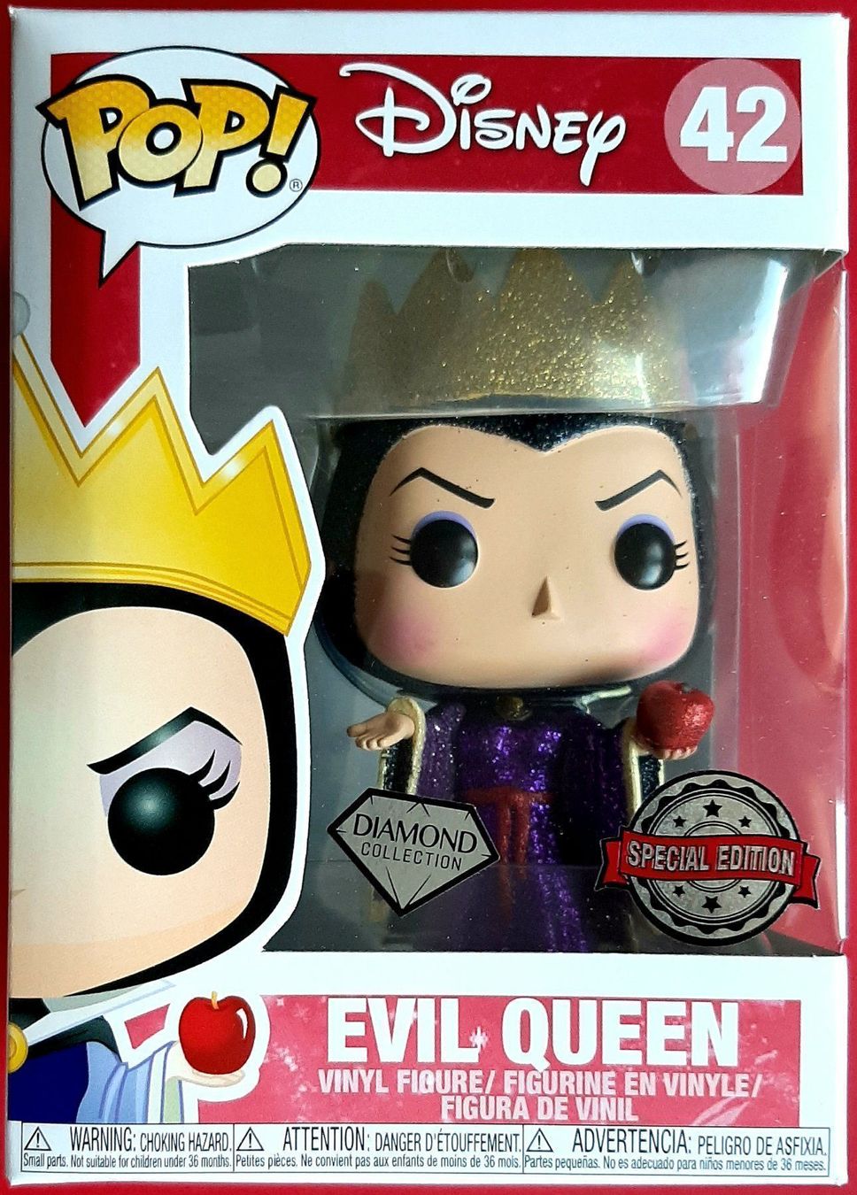 Funko Statuette: Funko Pop Disney Evil Queen DIAMOND – Nuovo e nell'imballaggio originale da Montet (Glâne) venduto da KOADA